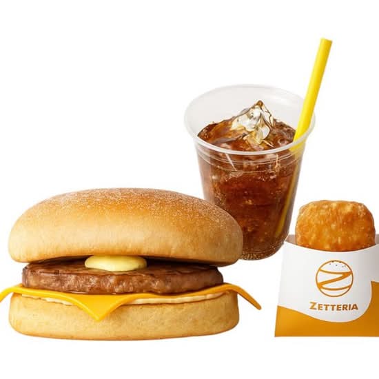 【モーニングセット】ソーセージマフィン Sausage Muffin Set