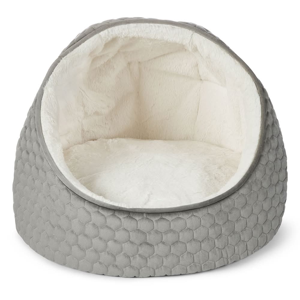Bailey & Bella Cat Cave Grey Chalet Bed, 1 ea