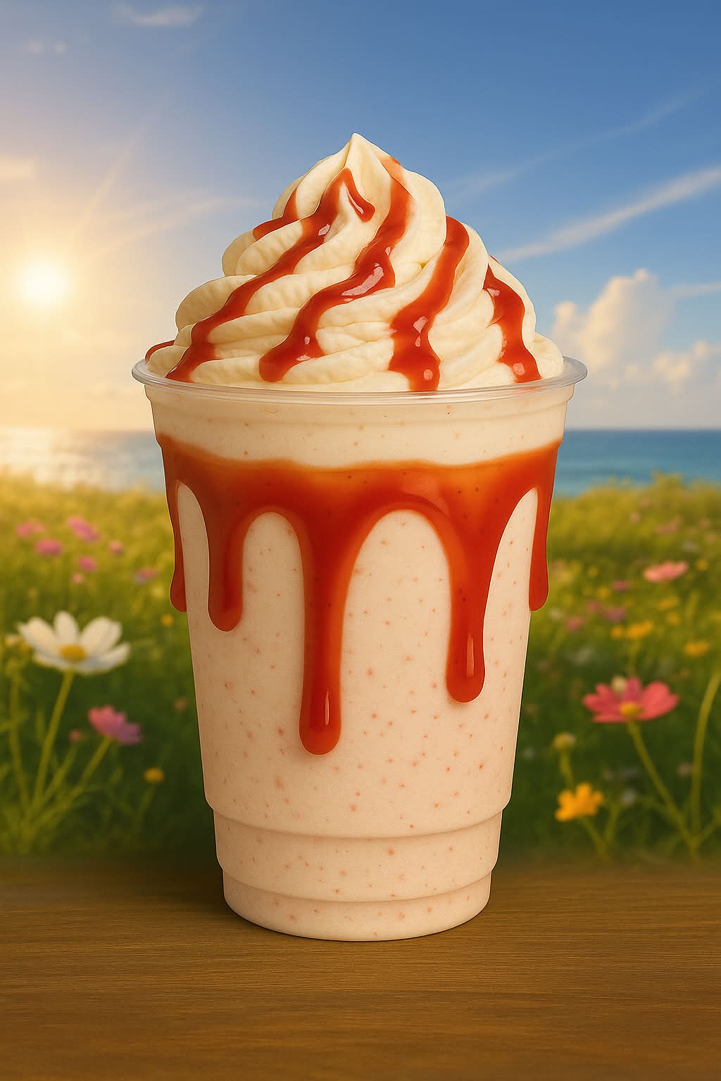 Milkshake  Fraise