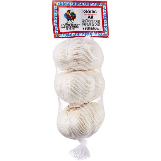 Rooster Garlic (3 ct)