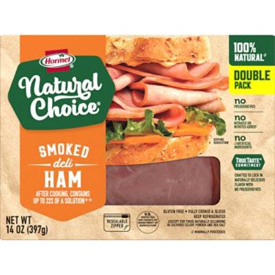 Hormel Natural Choice Smoked Ham Family pack (14 oz)