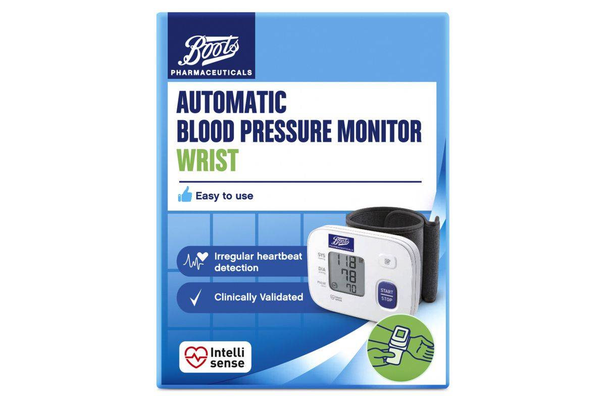 Boots Pharmaceuticals Automatic Blood Pressure Monitor - Wrist