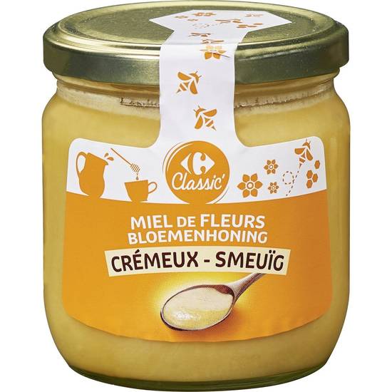 Carrefour Classic' - Miel de fleurs crémeux