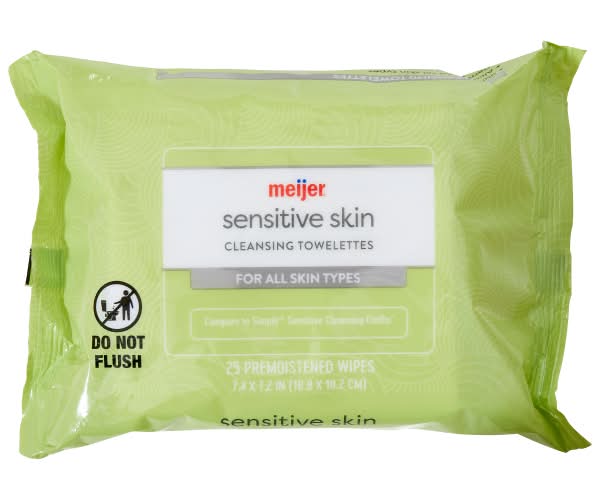 Meijer Sensitive Skin Cleansing Towelettes