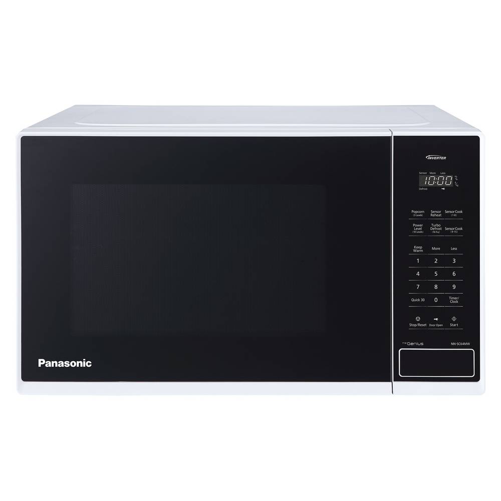 Panasonic 1.3 Cuft Inverter Microwave - White