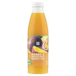 Co Op Mango Passionfruit Smoothie 750Ml