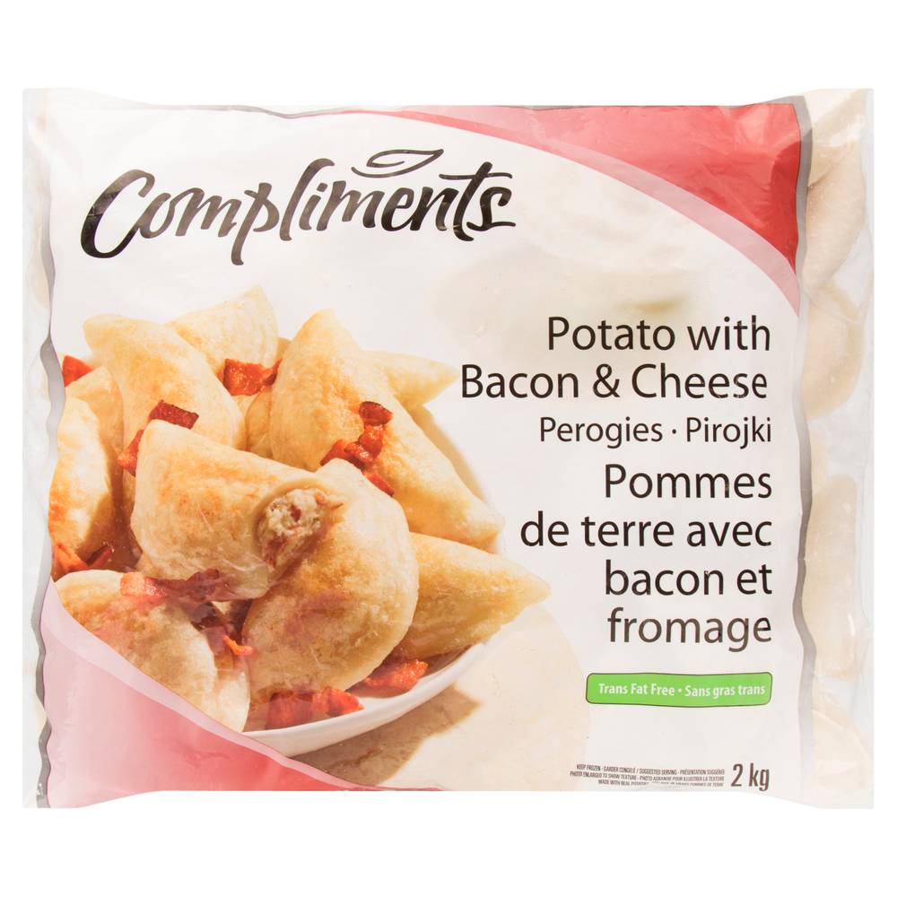 Compliments Potato and Bacon Perogies 2 kg (frozen)