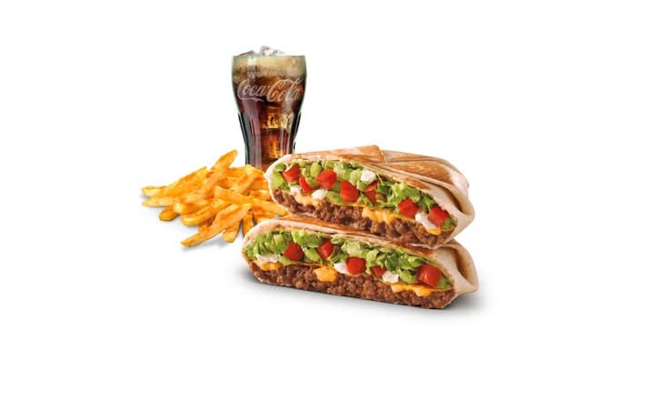 Menú Crunchywrap Junior
