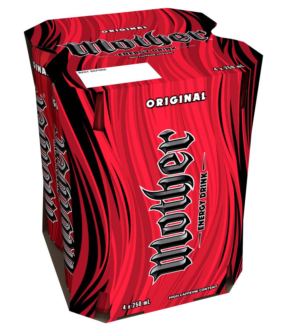 Mother Energy Drink Original (4 pack)