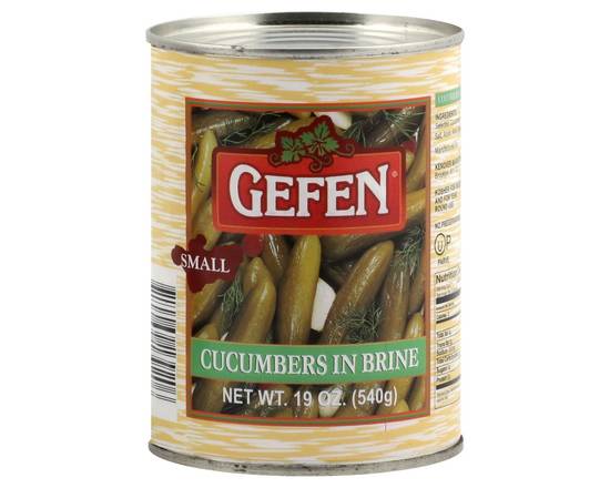 Gefen · Small Cucumber in Brine (19 oz)