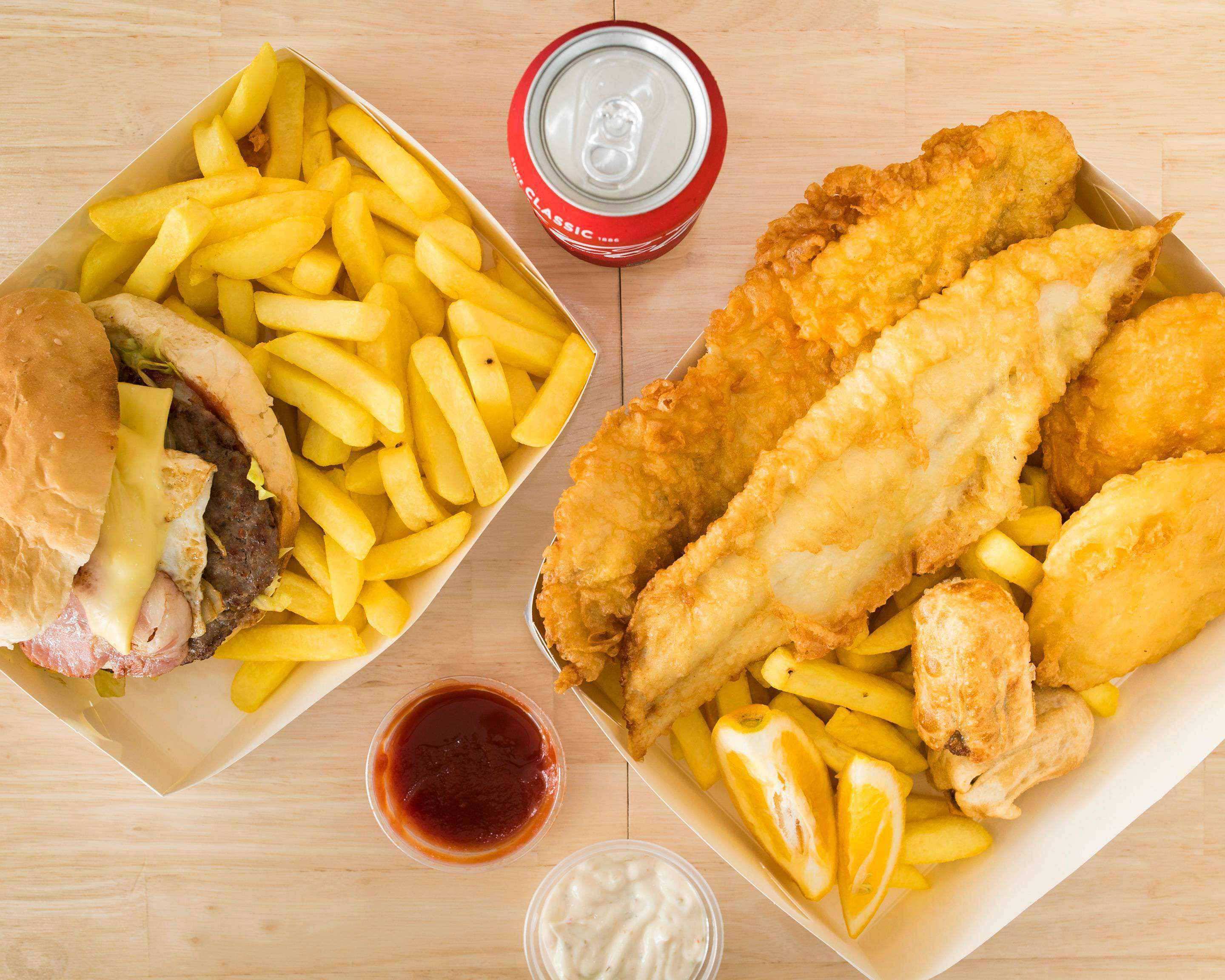 Officer Fish and Chips Restaurant Menu