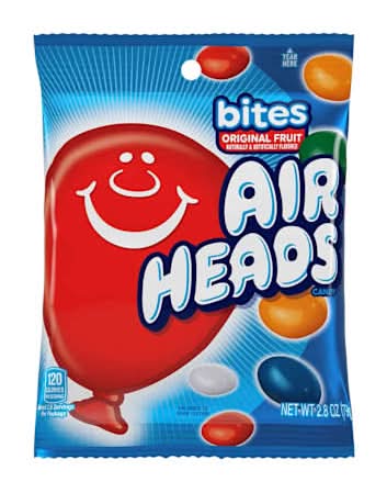 Airheads Bites Original Fruit Candy 2.8oz