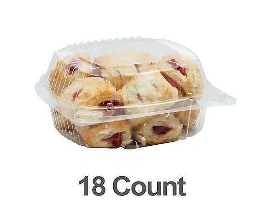 Pastry Bites Raspberry 18ct (ea)
