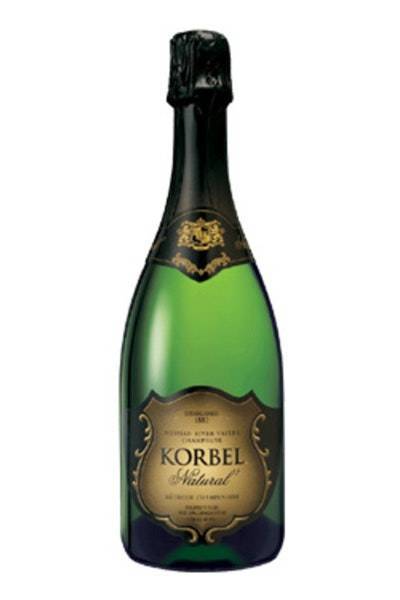 Korbel Natural’ California Champagne Wine (750 ml)