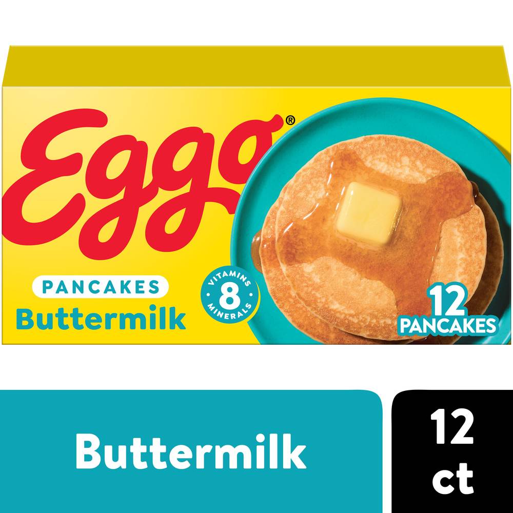 Eggo Pancakes, Buttermilk (14.8 oz, 12 ct)