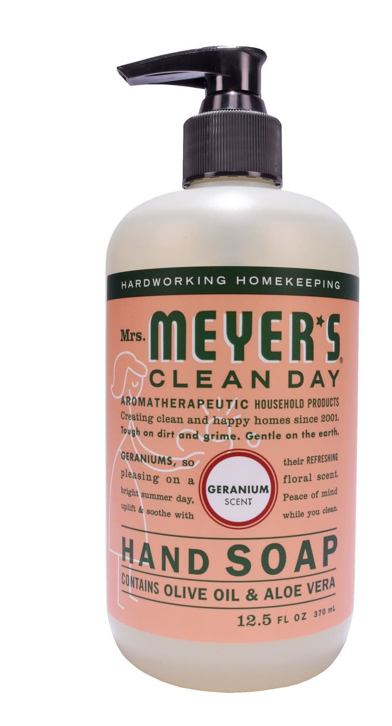 Mrs. Meyer'S Clean Day Organic Geranium Scent Liquid Hand Soap 12.5 Oz