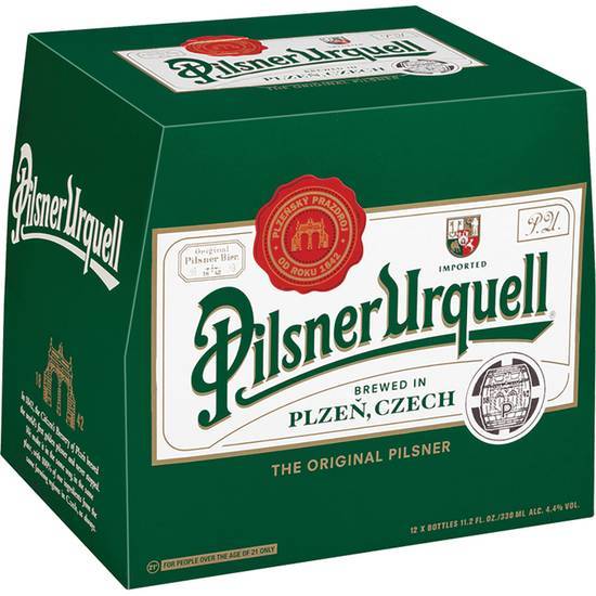 Pilsner Urquell Original Beer (12 ct, 11.2 fl oz)