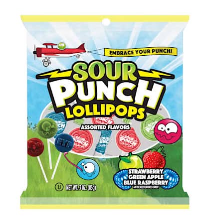 Sour Punch® Lollipops 3oz