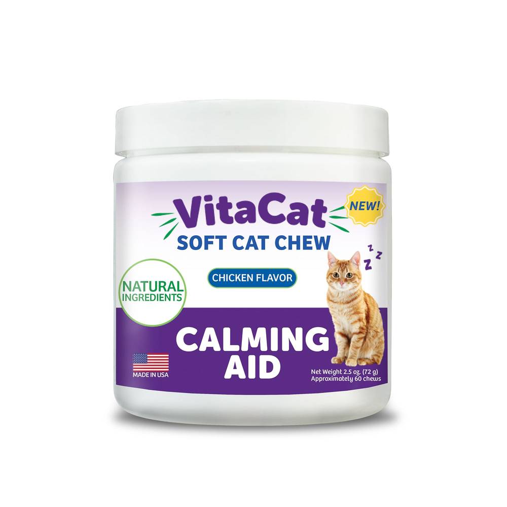 Vitacat Stress Relief Cat Chews (chicken)