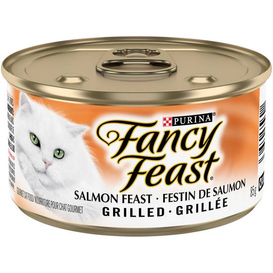 Fancy Feast Grilled Salmon Feast in Gravy Cat Food (85 g)