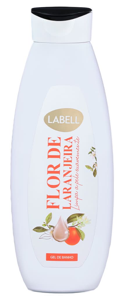Labell - Gel de Banho Flor de Laranjeira, embalagem com 750 ml