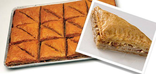 Kontos - Baklava Pastry Tray - 24 ct (2 Units per Case)