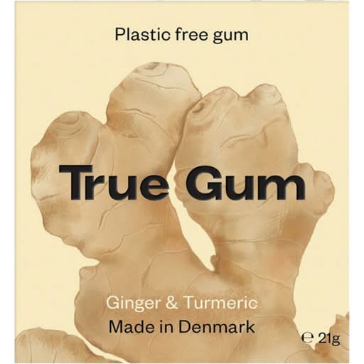 True Gum Ginger & Turmeric (21g)