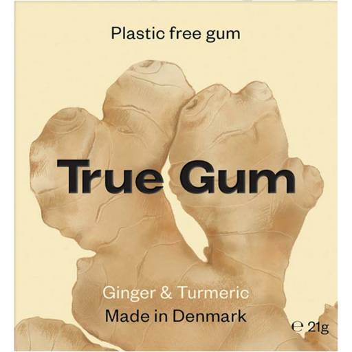True Gum Ginger & Turmeric (21g)