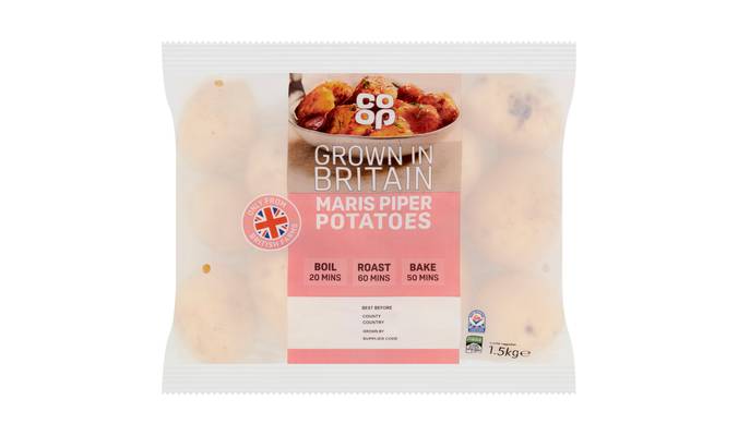 Co-op British Maris Piper Potatoes 1.5kg