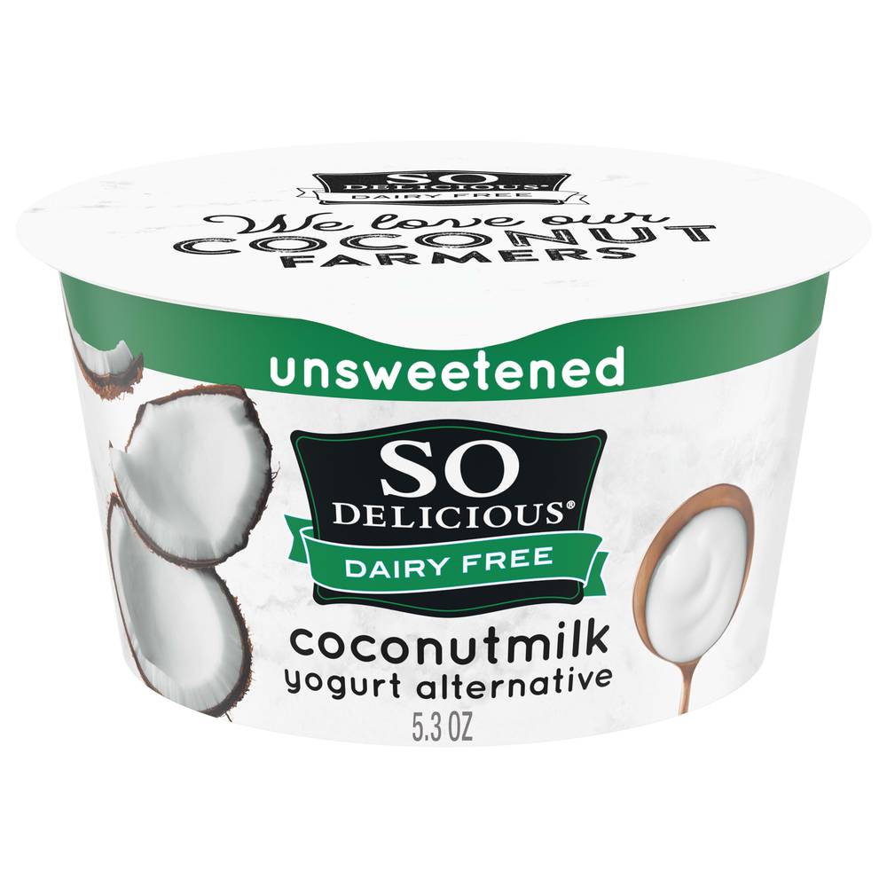 So Delicious Unsweetened Plain Coconut Milk Yogurt Alternative