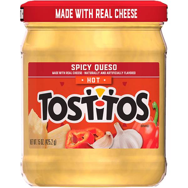 Tostitos Hot Spicy Queso Dip 15oz