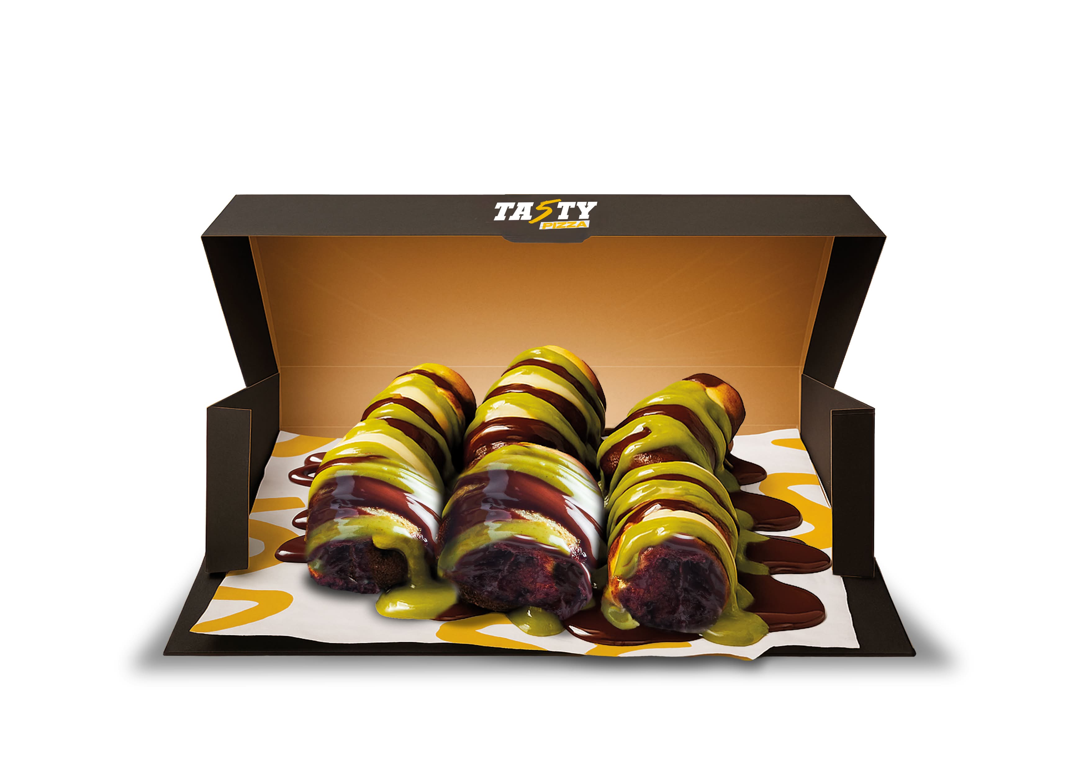 Choco Rolls Pistache et Choco Noisette