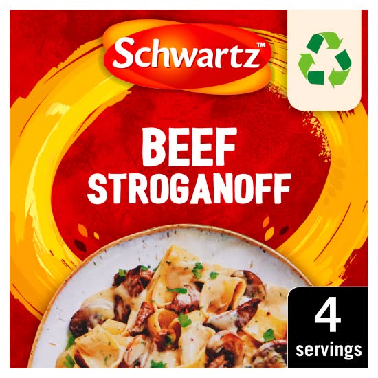 Schwartz Beef Stroganoff (35g)