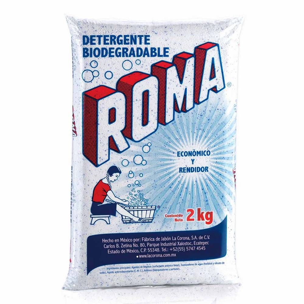 Roma detergente biodegradable en polvo