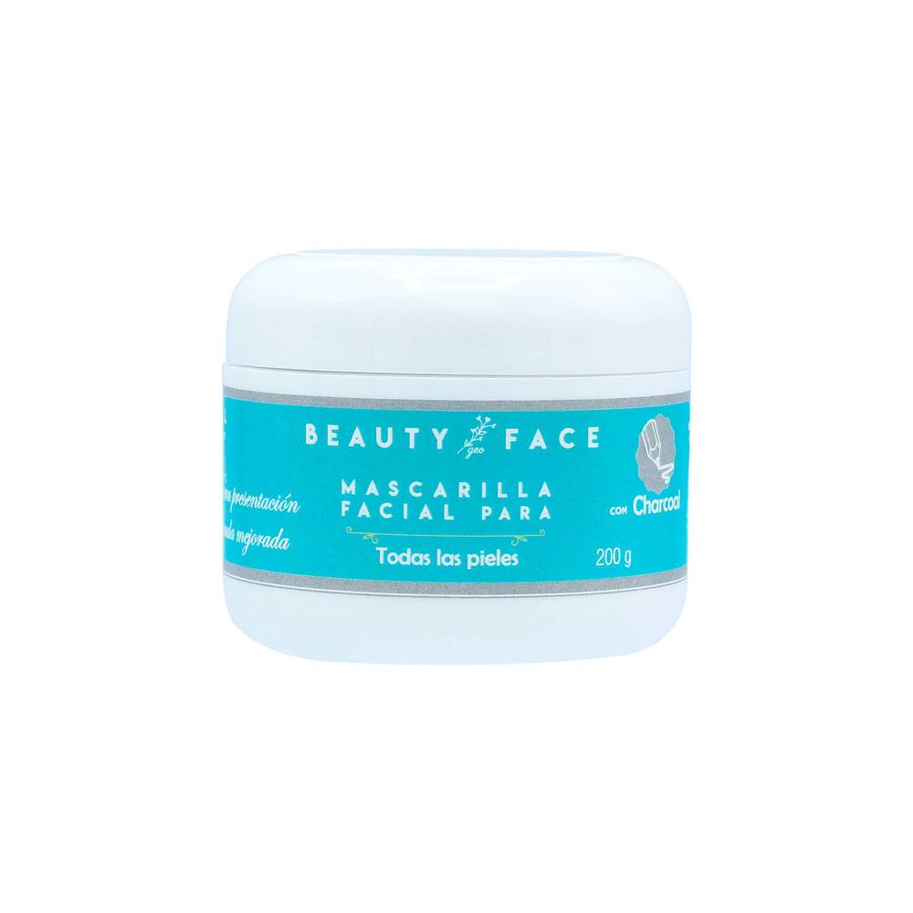 Beauty Face · Mascarilla de carbón (200 g)