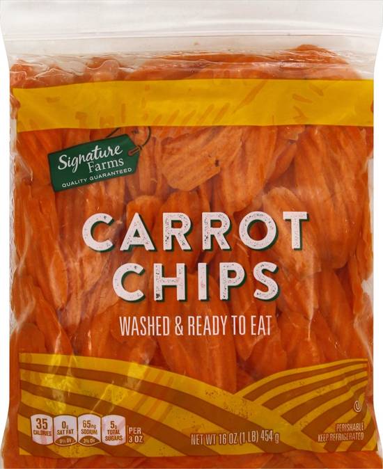 Order Signature Farms · Carrot Chips (16 oz) food online from Safeway store, Eureka on bringmethat.com