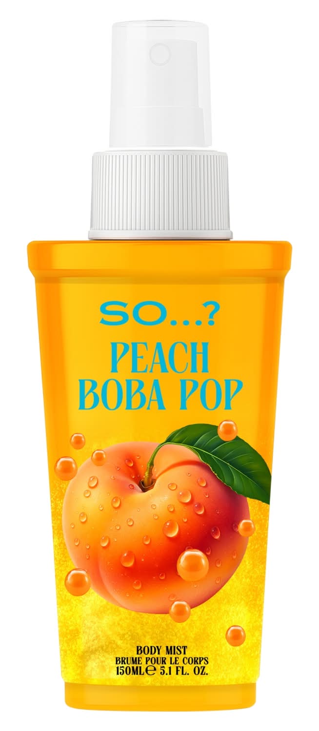 So Delish Peach Boba Pop Body Mist 150ml