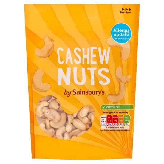 Sainsbury's Cashew Nuts 200g