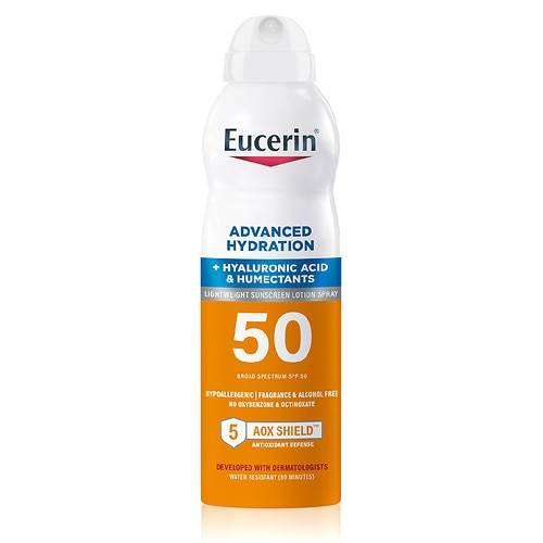 Eucerin Hydrating Sunscreen Spray SPF 50 - 6.0 oz