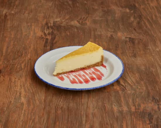 Baked Vanilla Cheesecake (V)