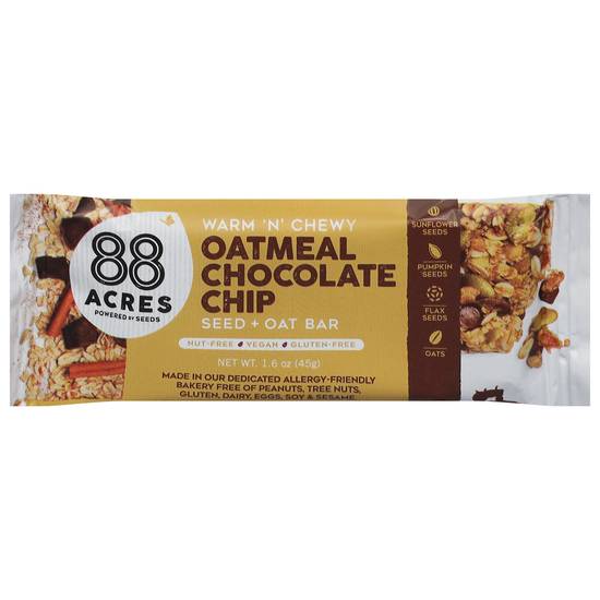88 Acres Seed + Oat Bar (oatmeal chocolate chip)