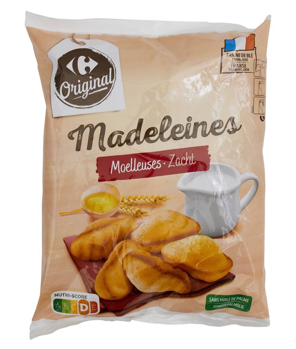 Carrefour Original - Madeleines moelleuses (500g)