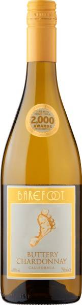 Barefoot 2019, Buttery Chardonnay White Wine (750ml)