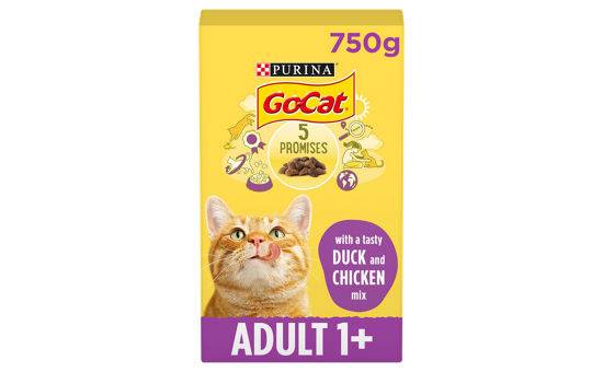 Go-Cat® with Duck and Chicken Mix Dry Cat Food 750g