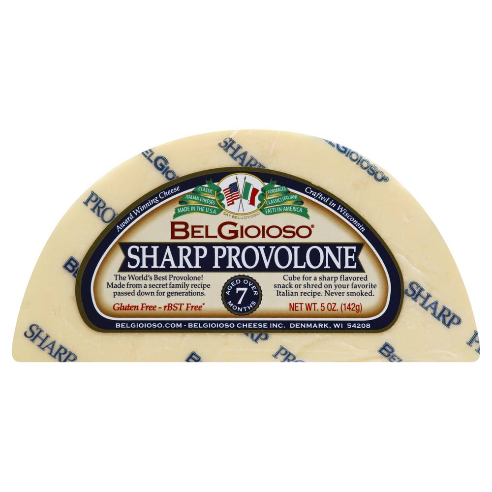 BelGioioso Sharp Provolone Gluten Free Cheese (5 oz)