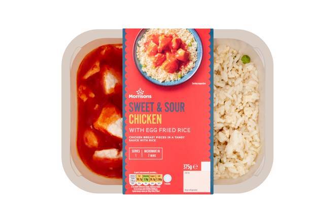 Morrisons Sweet & Sour Chicken & Rice 375g