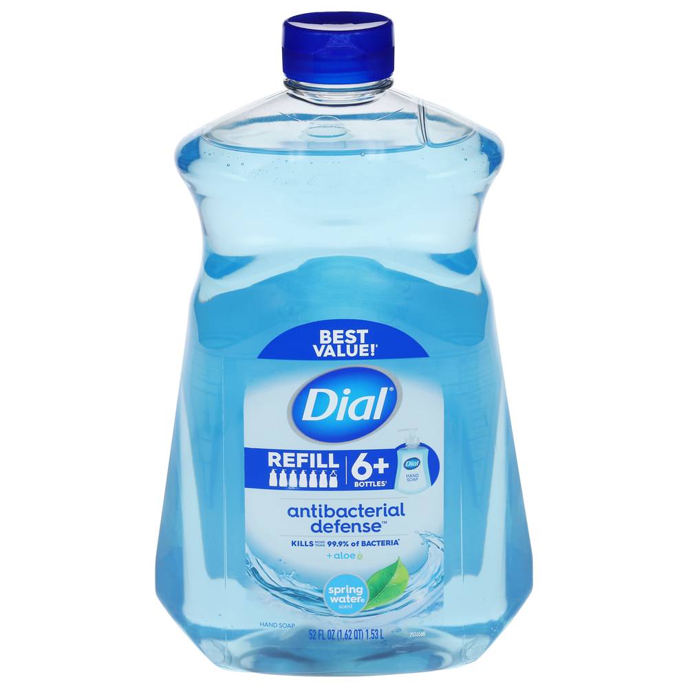 Dial Complete Liquid Antibacterial Spring Water Hand Soap (52 fl oz)