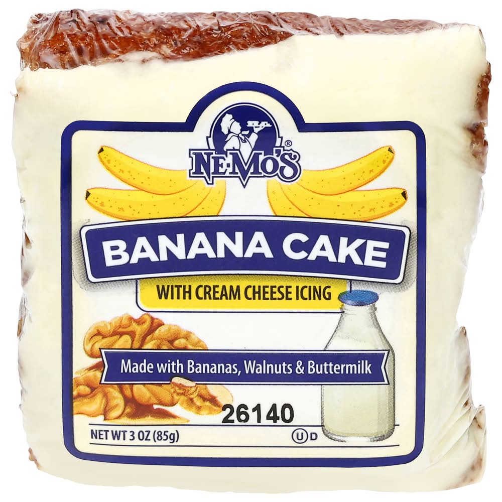 Ne-Mo's Banana Cake With Cream Cheese Icing (3 oz)
