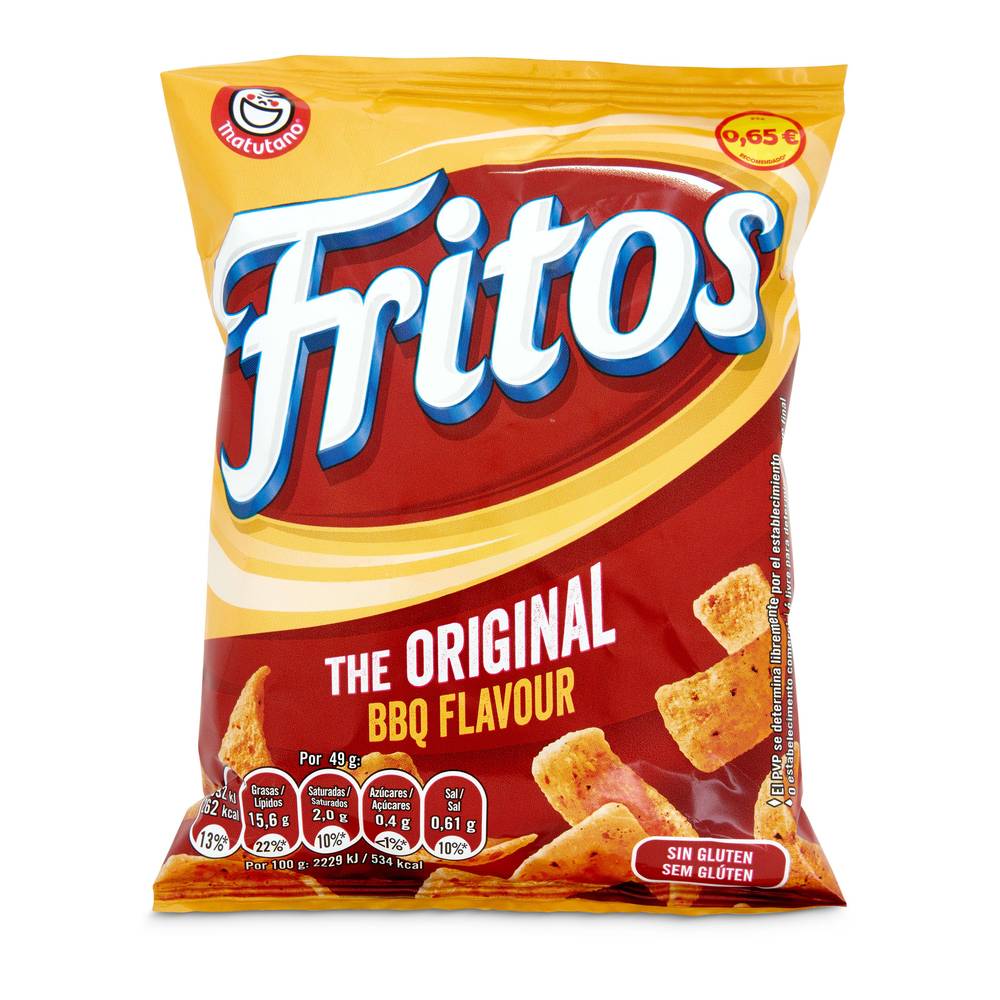 Aperitivo Frito Sabor Barbacoa Fritos Bolsa 54 G