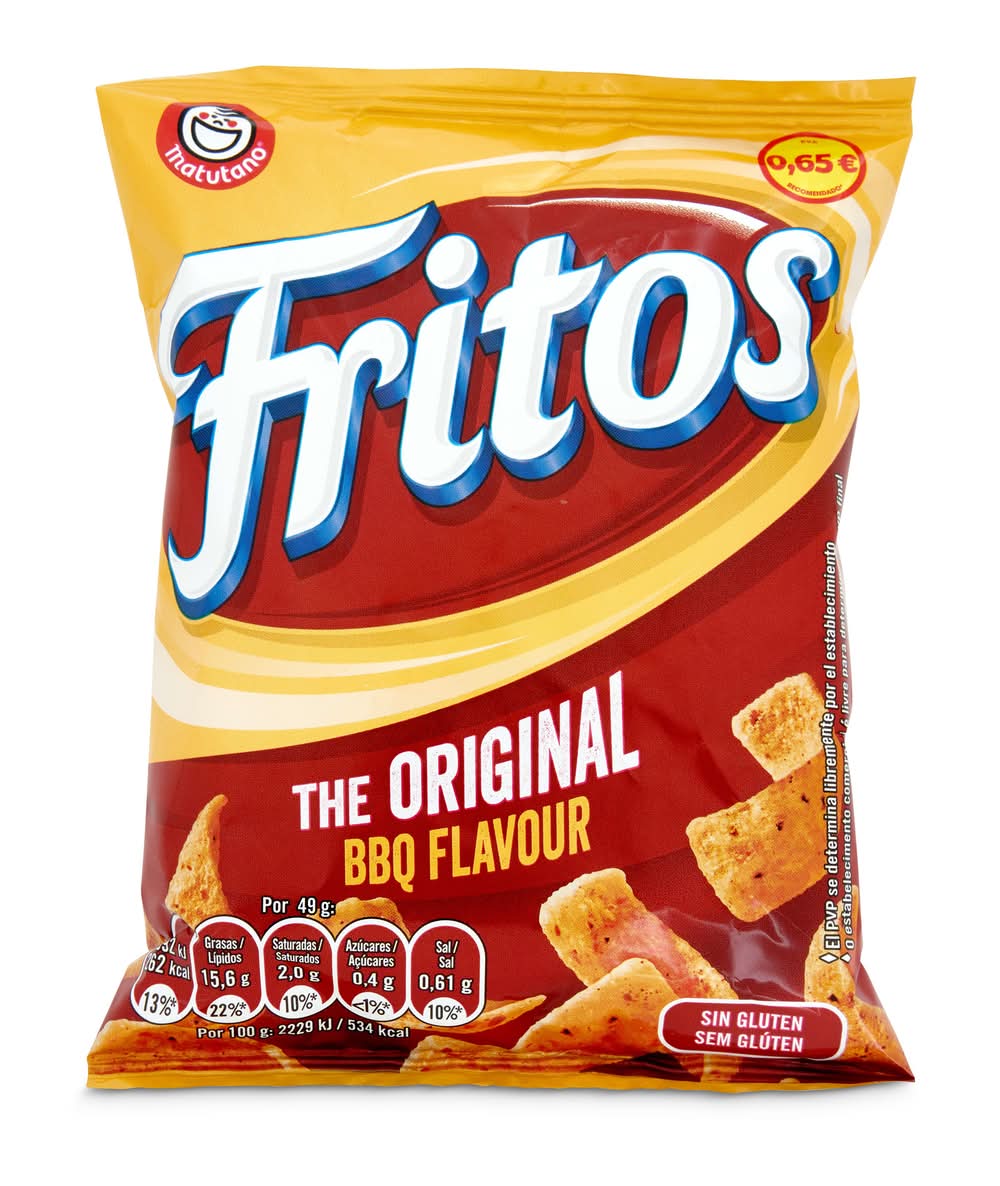 Aperitivo Frito Sabor Barbacoa Fritos Bolsa 49 G